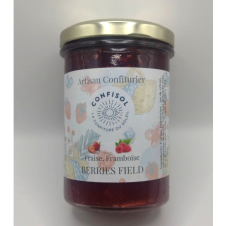 Confiture Fraise & Framboise "BERRIES FIELDS"