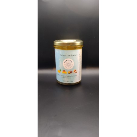 Confiture Mangue, Ananas & Fruit de la passion "JUNGLE DE PASSION"