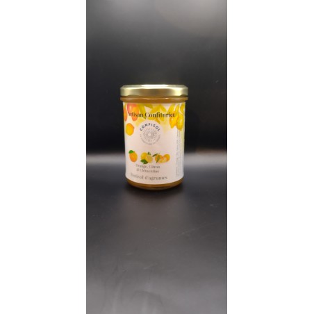 Confiture Orange, citron, Clémentine "Mix agrumes"