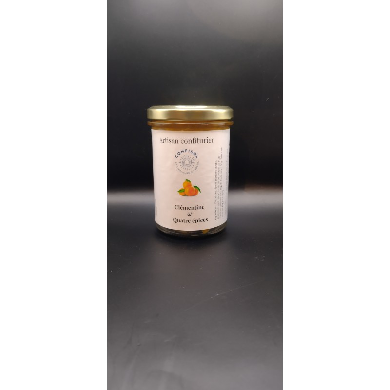 Confiture de Clémentine Quatres épices