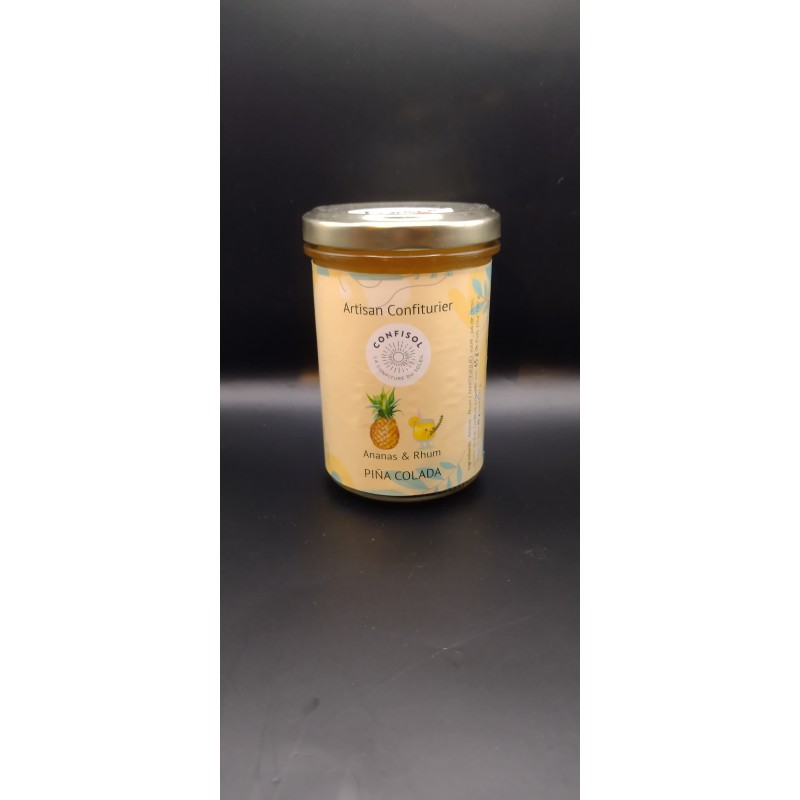 Confiture d'ananas & rhum ( Piña colada)