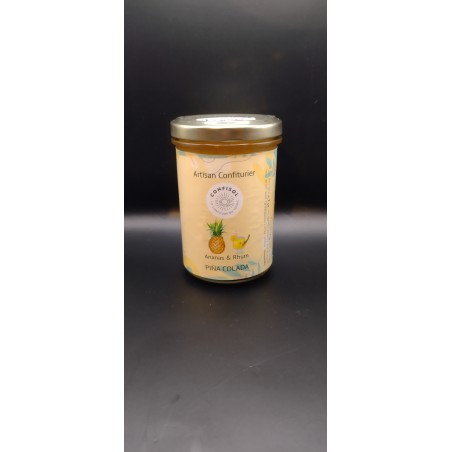 Confiture d'ananas & rhum ( Piña colada)